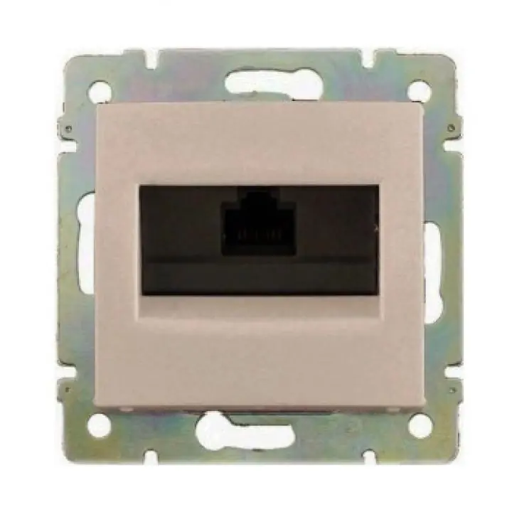 Zásuvka Legrand Valena 1xRJ45 UTP cat5e, 774138, 1 výstraha, béžová Kup Teď