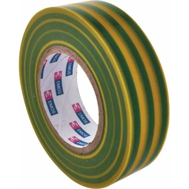F61925 Izolační páska PVC 19mm / 20m zelenožlutá EMOS Pouze Dnes