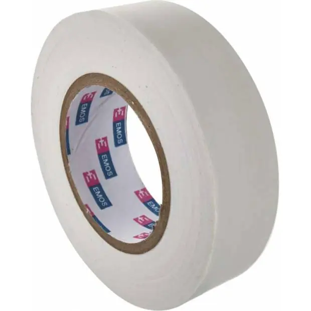 Doprava Zdarma F61921 Izolační páska PVC 19mm / 20m bílá EMOS