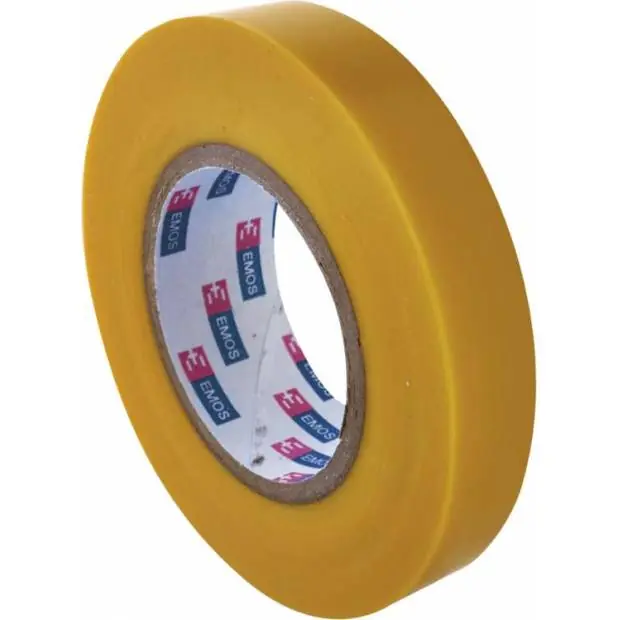 F61516 Izolační páska PVC 15mm / 10m žlutá EMOS Ověřený