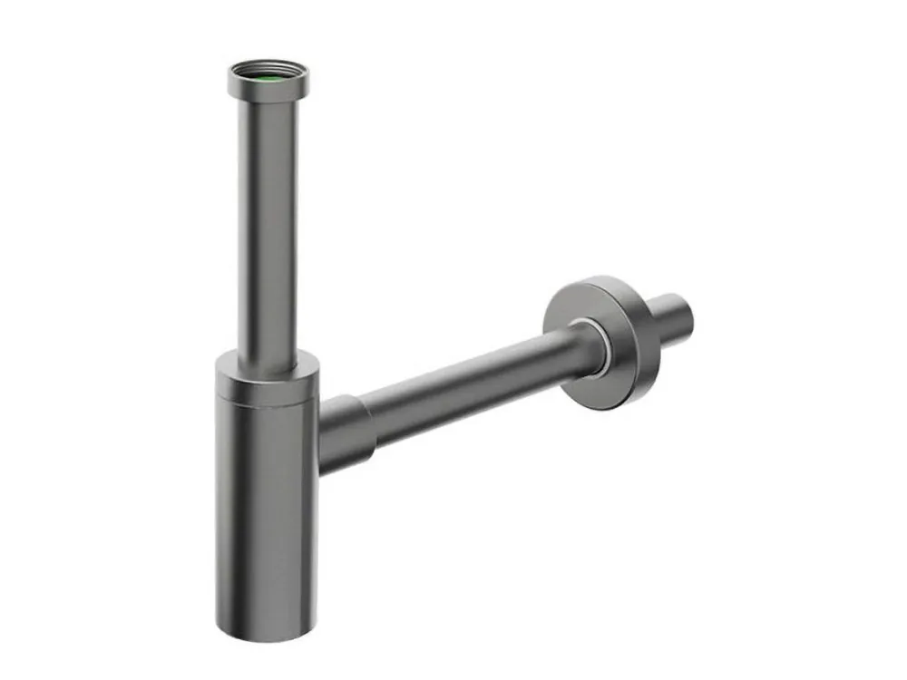 INOXMATER umyvadlový sifon 5/4", odpad 32 mm, nerez/gun metal Odeslání Ihned