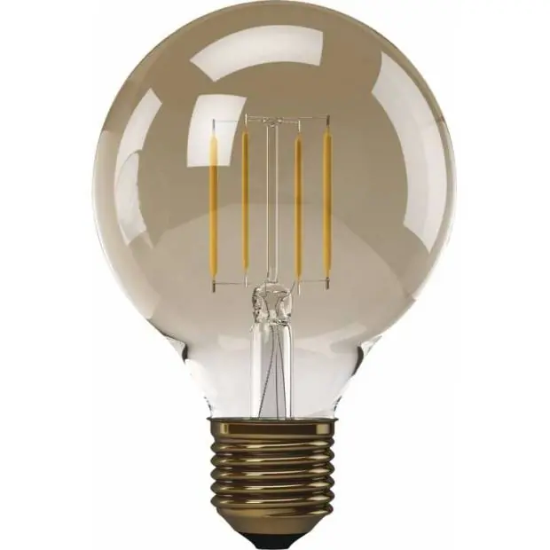 Z74304 LED žárovka Vintage G95 4W E27 teplá bílá+ EMOS Lighting Autentický