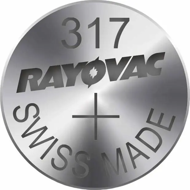 9RW317 Knoflíková baterie do hodinek RAYOVAC 317 blistr Rayovac Nejprodávanější