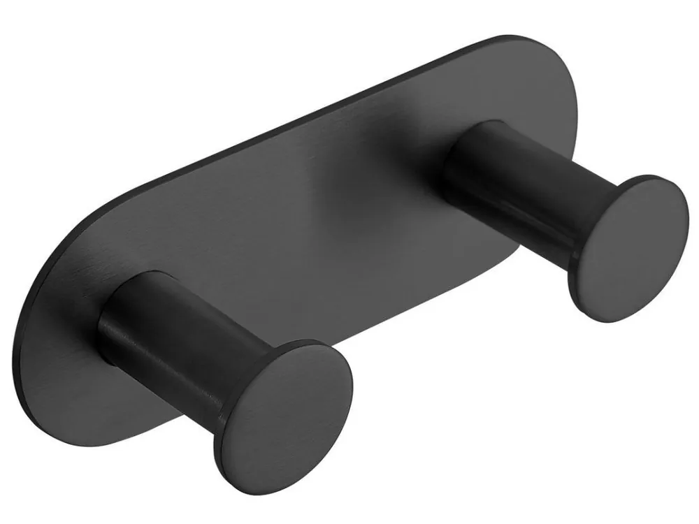 Vysoce Kvalitní X-ROUND BLACK samolepící dvojháček, černá mat