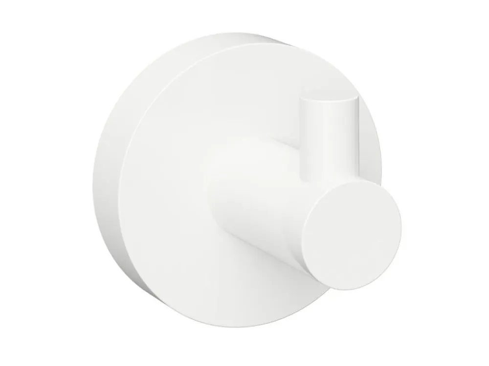 Akční Nabídka X-ROUND WHITE háček, bílá mat