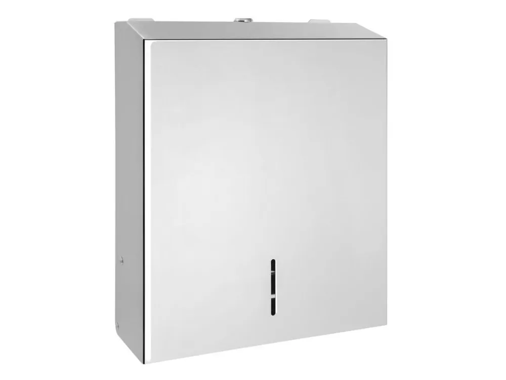 Zásobník na papírové ručníky 285x370x105mm, nerez lesk Výprodej