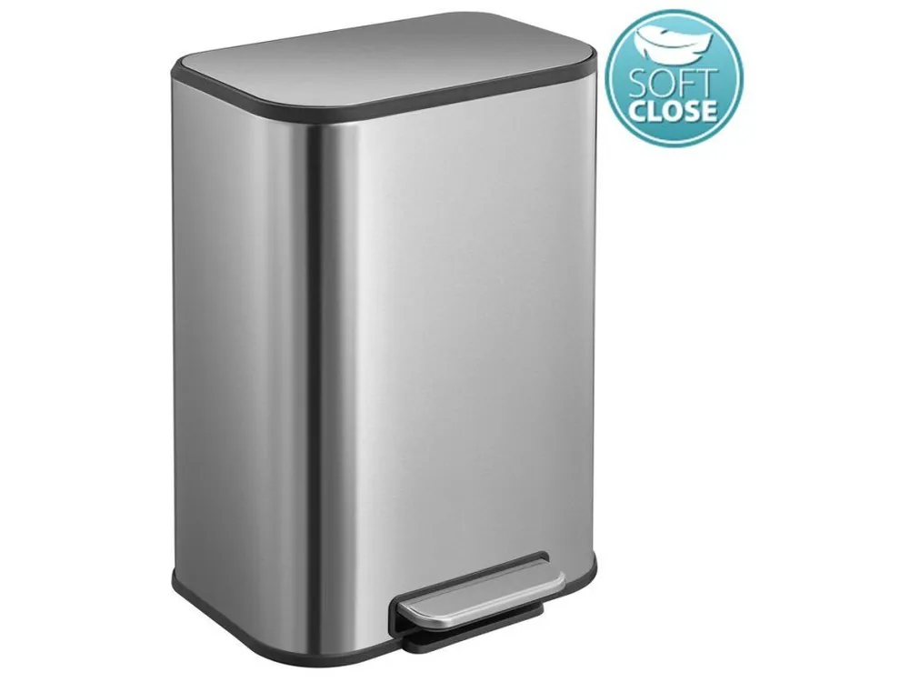 Poslední Šance Odpadkový koš 12l, Soft Close, nerez mat