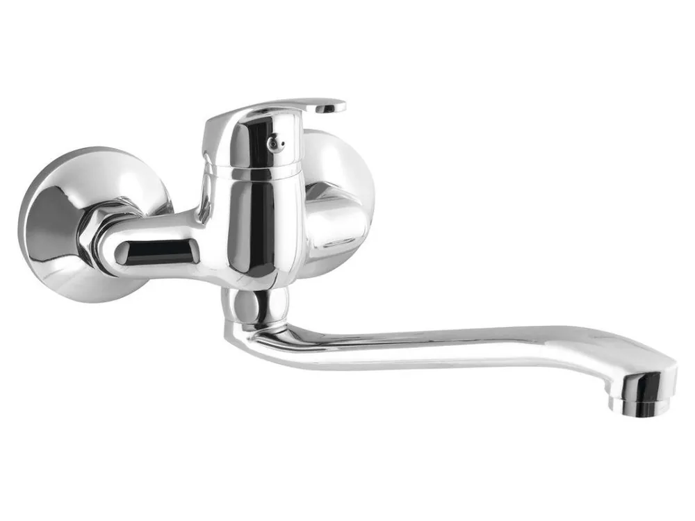 Vysoce Kvalitní Aqualine 35 nástěnná baterie, rozteč 100mm, ramínko ploché zvýšené, 52032 chrom