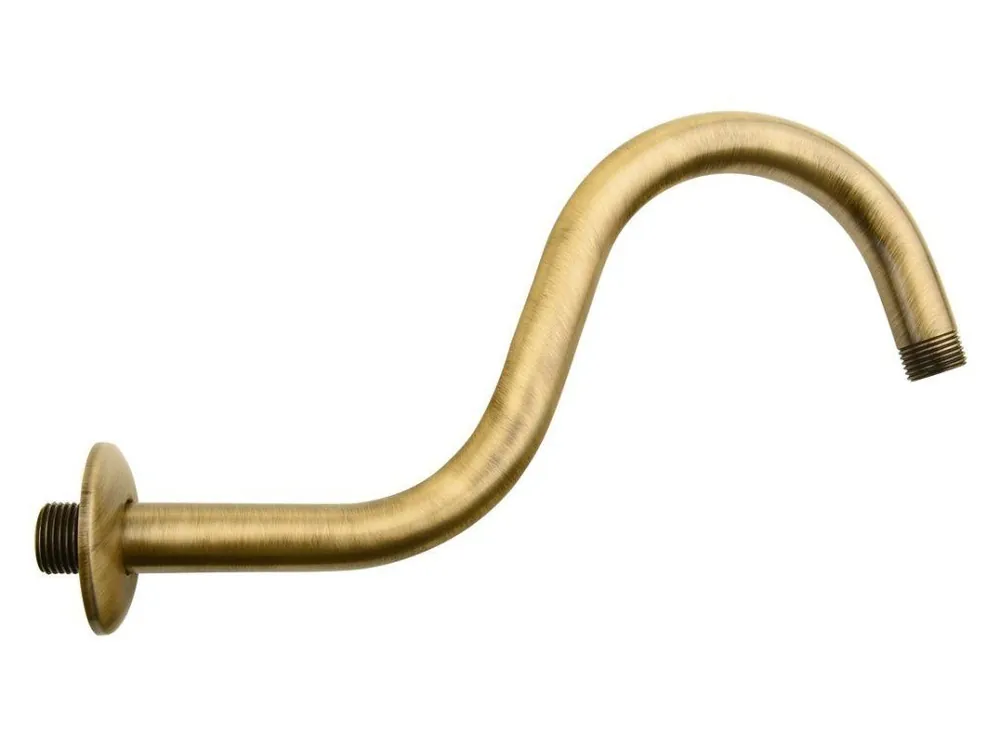Sapho sprchové ramínko kulaté tvar S, 300mm, BR556 bronz Nová Kolekce