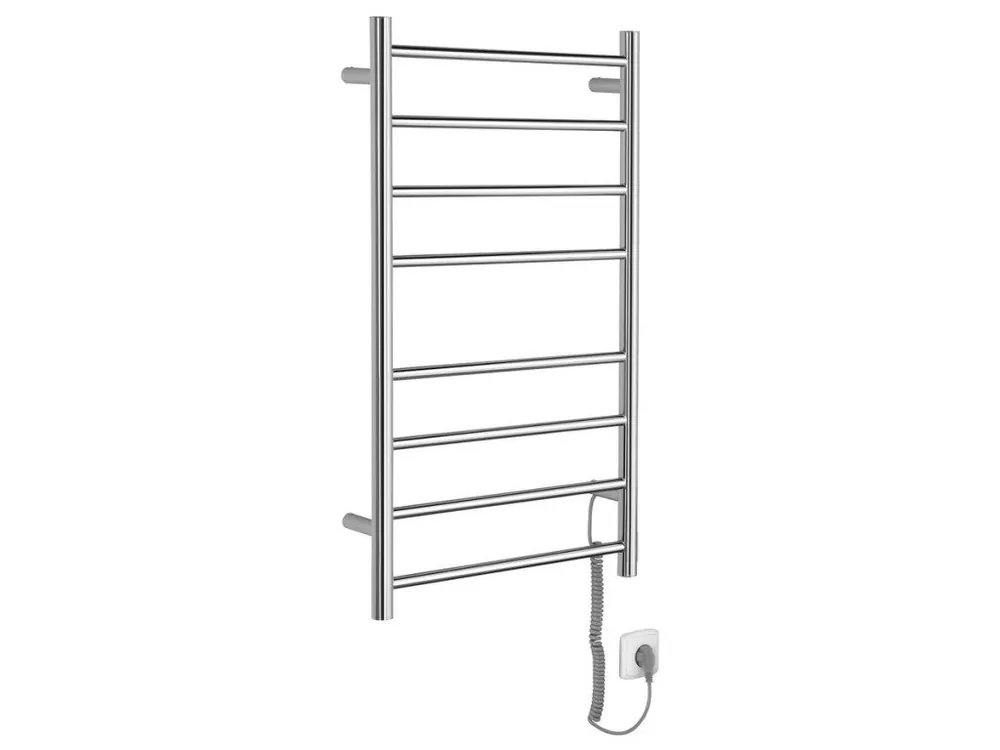 Poslední Šance Sapho elektrický sušák ručníků, kulatý, 500x900 mm, 75 W, REDONDO ER220V nerez lesk