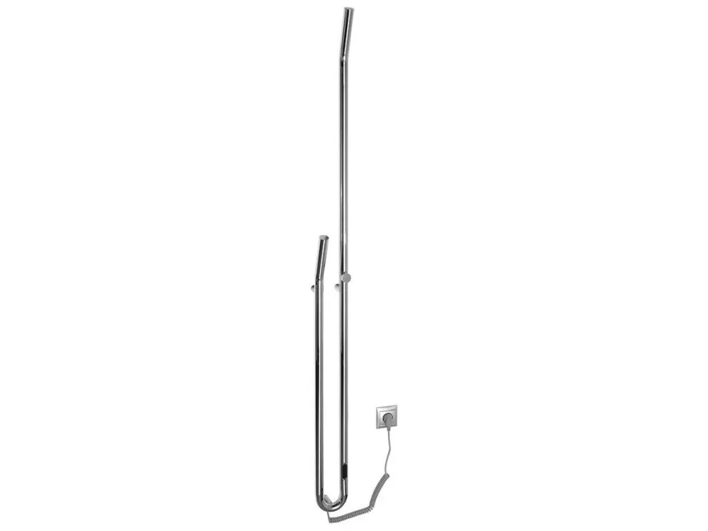 Jen Po Omezenou Doba Sapho elektrický sušák ručníků s časovačem 122x1700mm, 45 W, DUOPASSO ER730 chrom