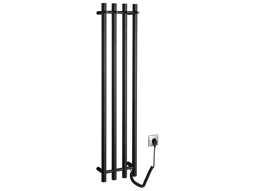 Sapho elektrický sušák ručníků 263x1200mm, 85W, PAPINADO ER350 černá mat Ihned K Objednání
