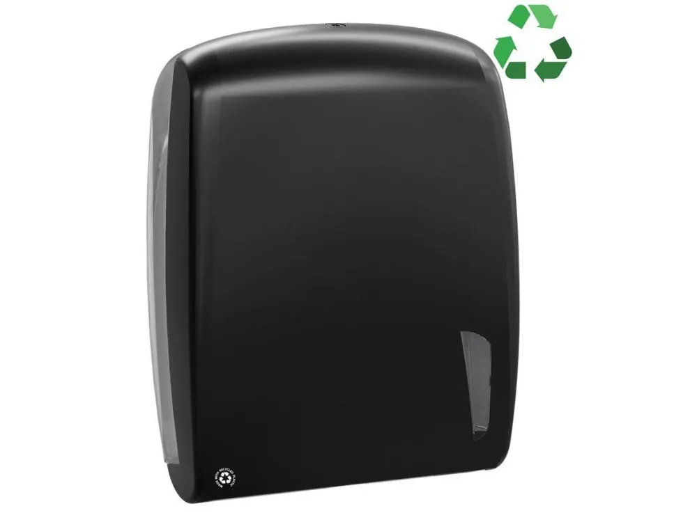 Marplast zásobník na papírové ručníky, 32x41x14cm SKIN A90323BM ABS, černá Sezónní Sleva