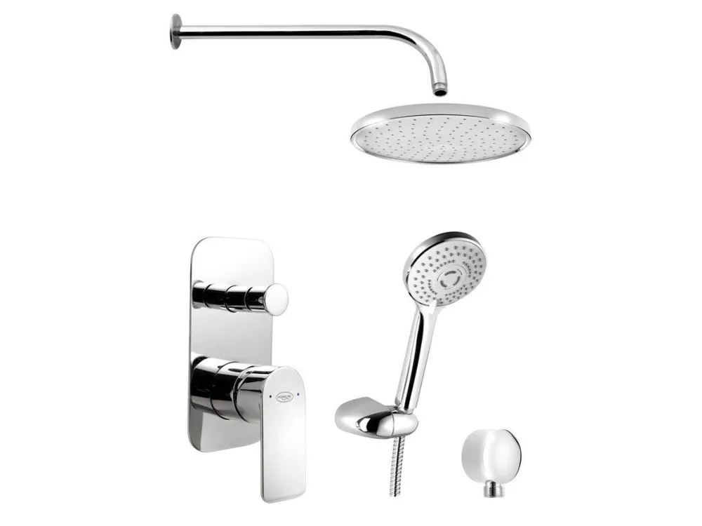 Nová Kolekce Aqualine podomítkový sprchový set s pákovou baterií, 2 výstupy DAPHNE DH943, chrom
