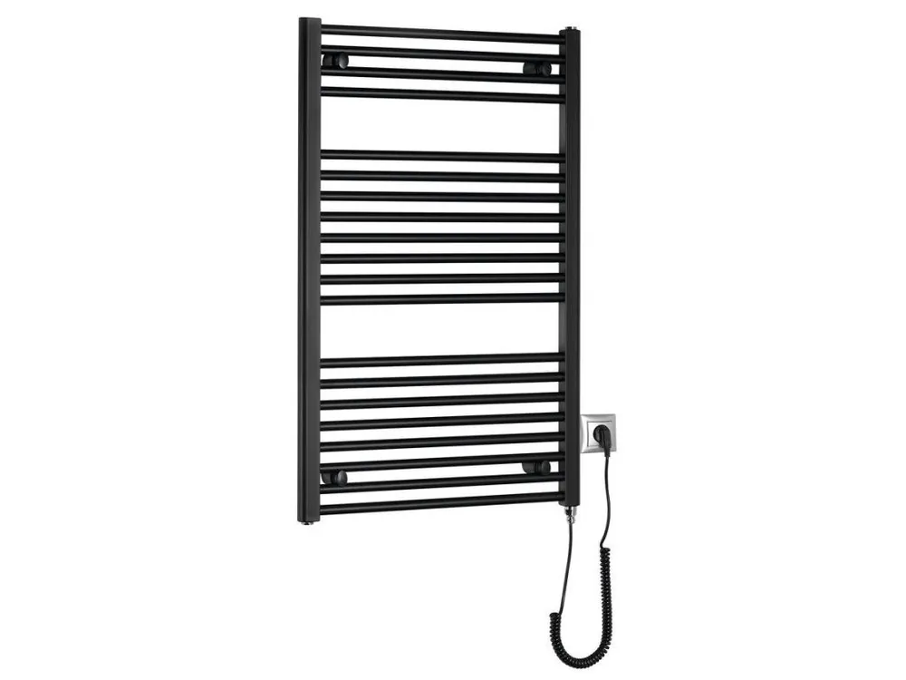 Aqualine elektrické otopné těleso rovné DIRECT-E 600x960 mm, 400 W, černá Doprava Zdarma