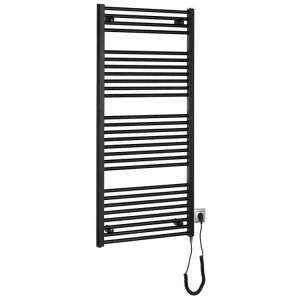 Akce Aqualine elektrické otopné těleso rovné DIRECT-E 600x1320 mm, 600 W, černá