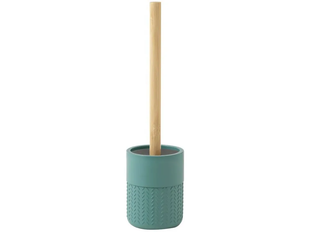 Rychlé Dodání THEA WC štětka na postavení, zelená/bambus