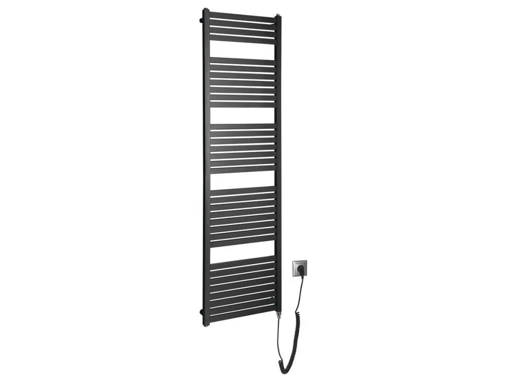 Levný TONDI-E elektrické otopné těleso rovné 450x1690 mm, 600 W, černá mat