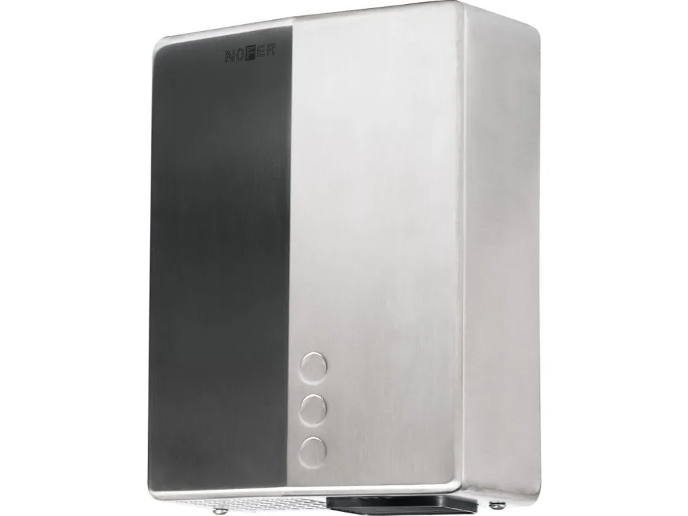 Objednat Nyní NOFER Bezdotykový elektrický osoušeč rukou 220-240V 2050W 218x284x102 mm nerez lesk 01481.B