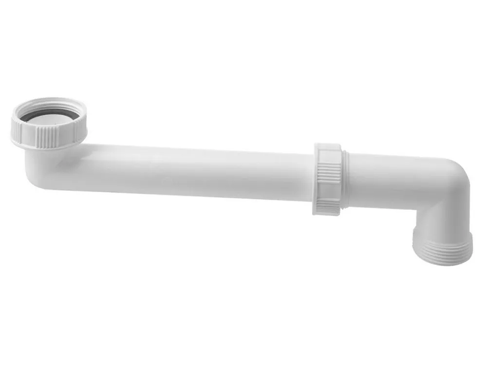 Umyvadlový odtok šetřící místo 5/4", bílá Doprava Zdarma