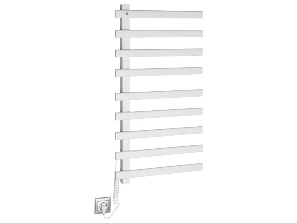 Elcor elektrický sušák ručníků 480x920x50 mm, 128 W, bílá mat Levný