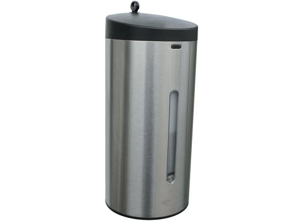 Bezpečná Platba Bezdotykový dávkovač tekutého mýdla 650ml, nerez mat