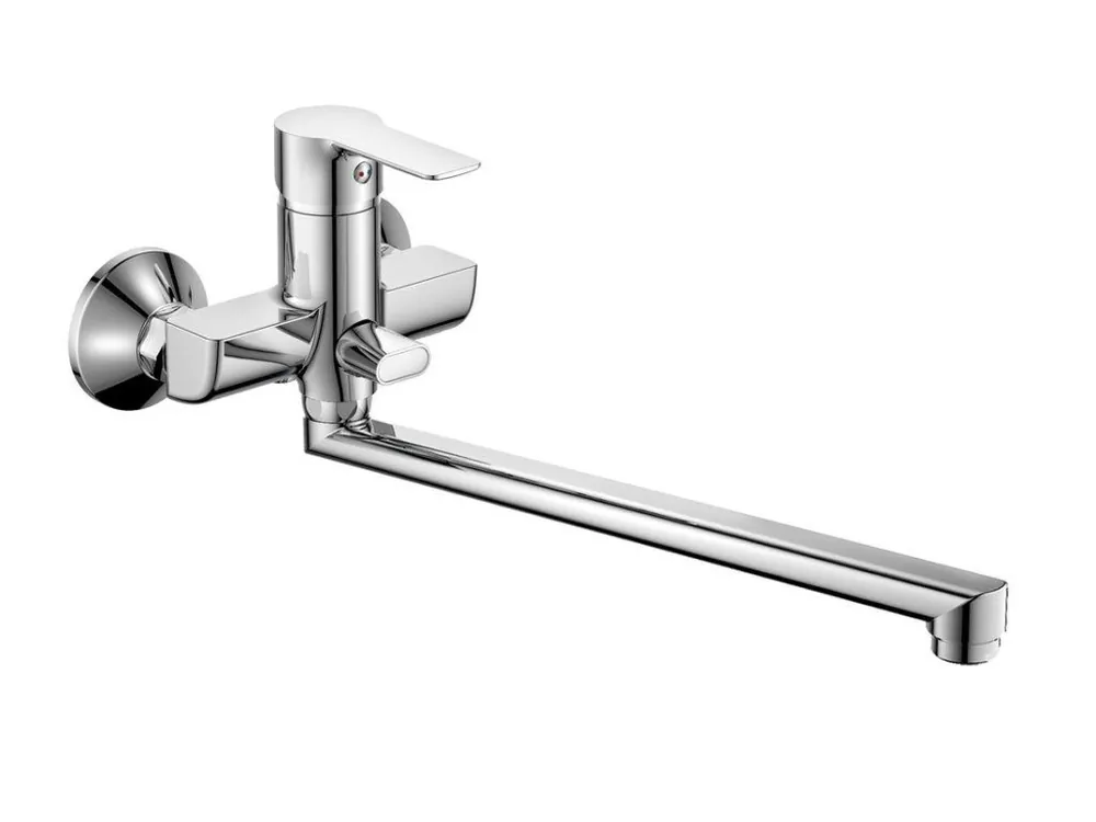 BARON nástěnná umyvadlová/vanová baterie, rozteč 100mm, chrom Výhodná Nabídka