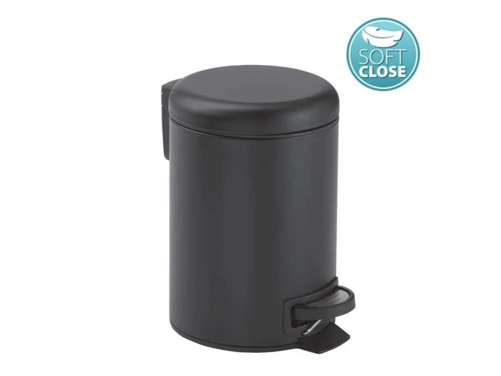 Hit Sezóny POTTY odpadkový koš 5l, Soft Close, černá mat