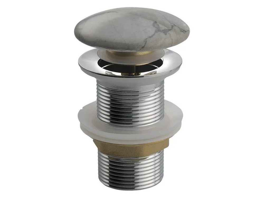 DALMA umyvadlová výpust 5/4“, click-clack, grigio Nejprodávanější