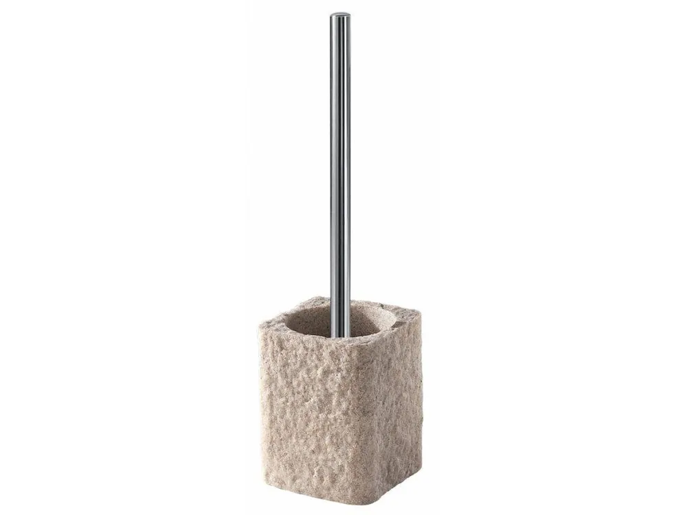 Nová Kolekce ARIES WC štětka na postavení, béžová