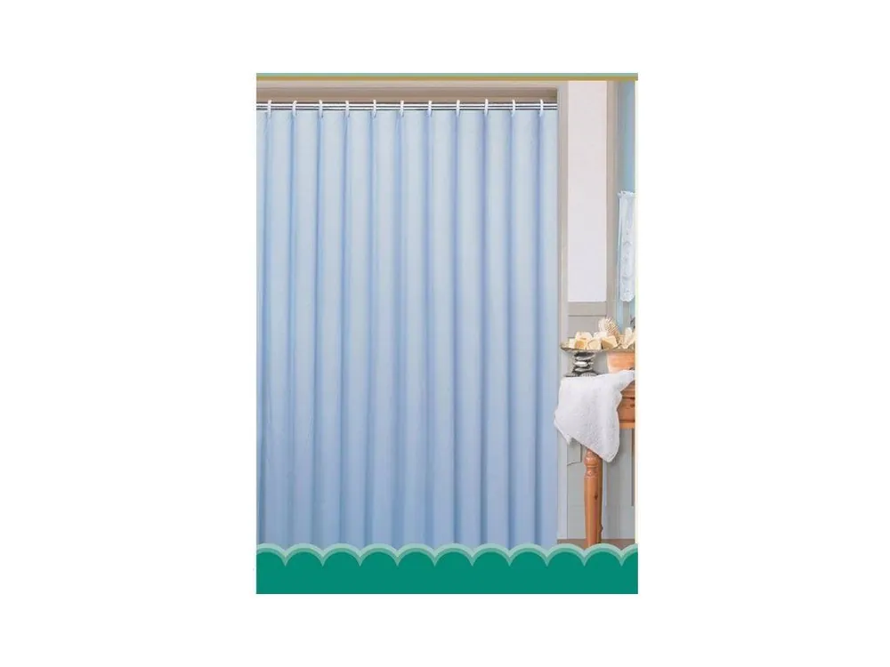 Dokud Zásoby Vydrží Sprchový závěs 180x180cm, polyester, modrá