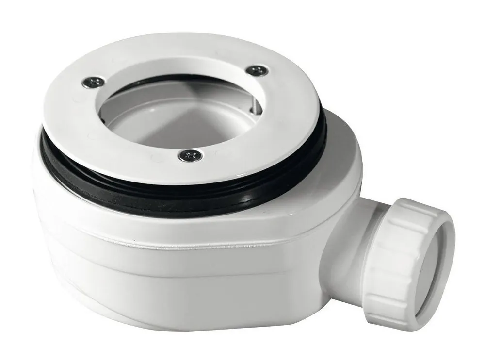 GELCO vaničkový sifon, průměr otvoru 90mm, DN40, nízký, pro vaničky s krytem Sleva