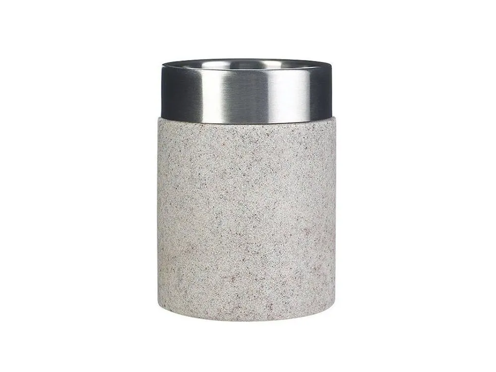 Aktuální STONE sklenka na postavení, béžová