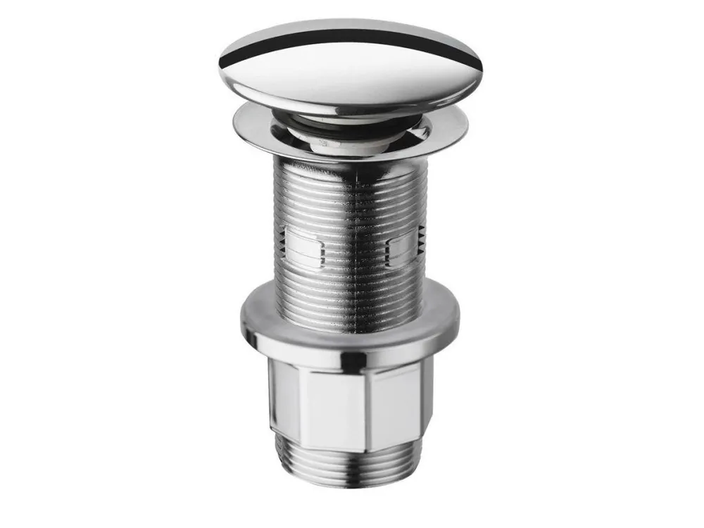 Umyvadlová výpust 5/4“, click-clack, velká zátka, tl.10-80mm, ABS/chrom Poslední Šance