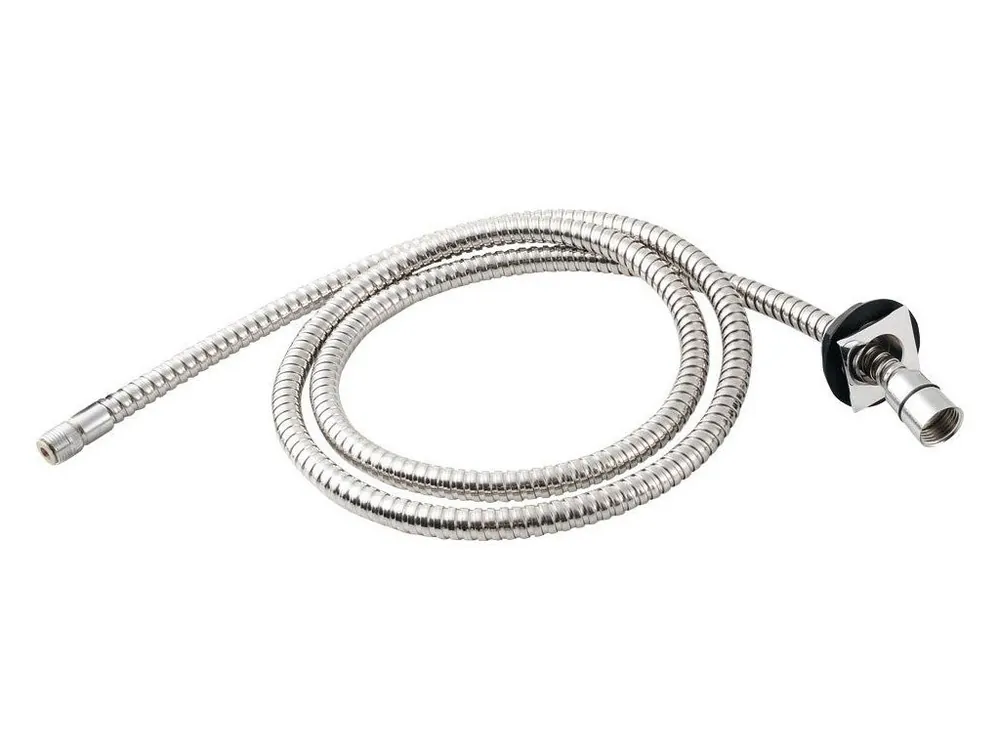 Sprchová průchodka na okraj vany včetně hadice F1/2"-M3/8" , hranatá, chrom Cenový Hit