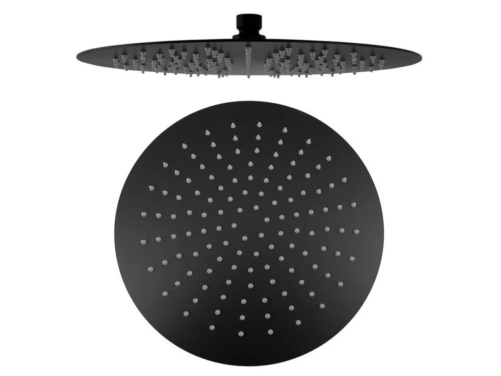 Přímo Od Výrobce SLIM hlavová sprcha, průměr 300mm, černá mat