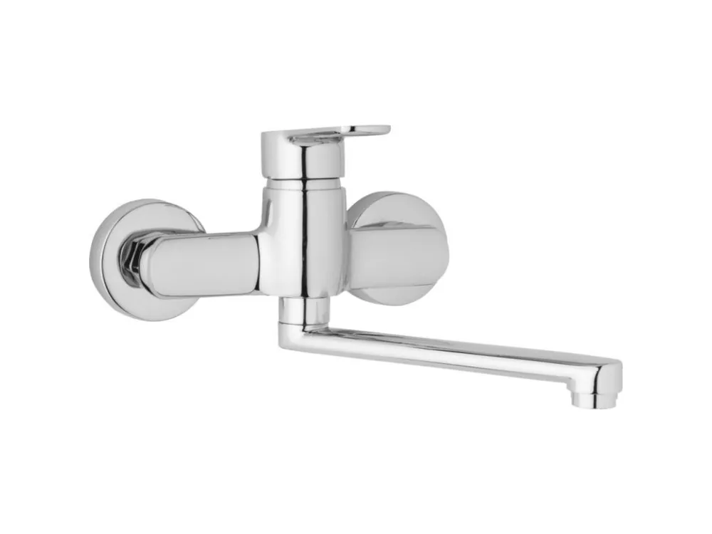 Nástěnná dřezová a umyvadlová baterie MIRAM, rozteč 150 mm, ramínko 200 mm Omezená Nabídka
