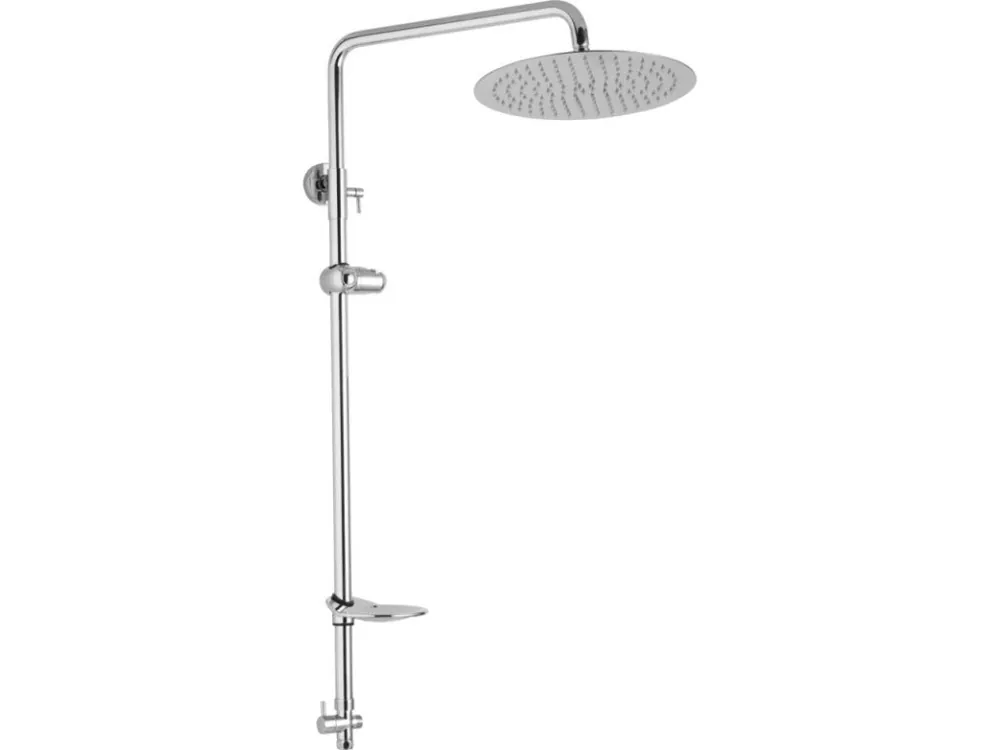 Kup Teď Sprchová sestava pro horní vývod, průměr 30cm, včetně keramický přepínač, mýdlenka, držák sprchy, bez příslušenství