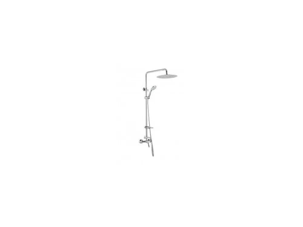 Sprchová sestava s baterií SLIM s horním vývodem, průměr 30cm, s příslušenstvím Ověřený