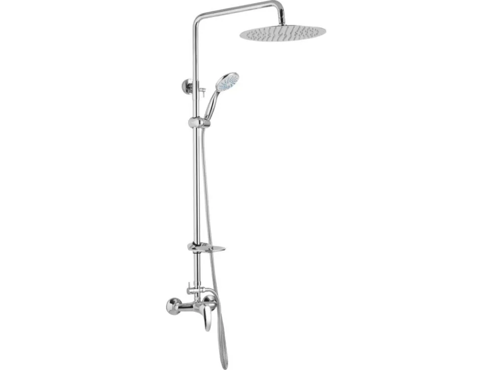 Sprchová sestava s baterií DOKA s horním vývodem, průměr 20cm, s příslušenstvím Ověřený