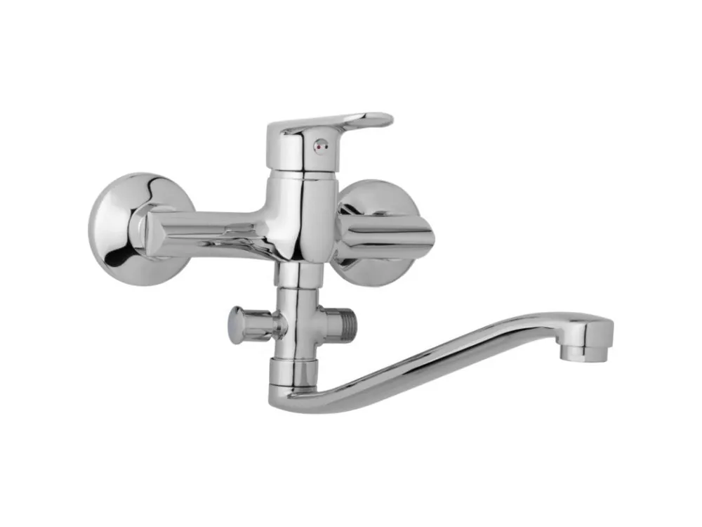Výhodná Nabídka Nástěnná umyvadlová a sprchová baterie FINERY, rozteč 150 mm, bez příslušenství, ramínko 250 mm