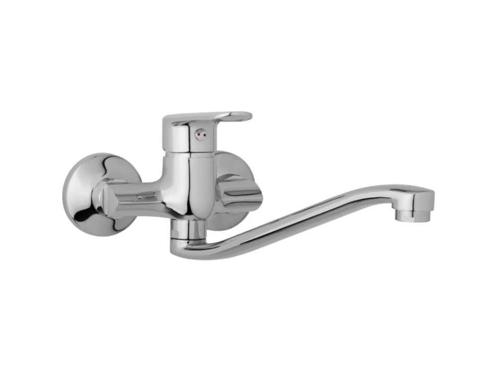 JB Sanitary nástěnná dřezová a umyvadlová baterie FINERY F10 30 20 rozteč 100 mm, ramínko 250 mm Odeslání Ihned