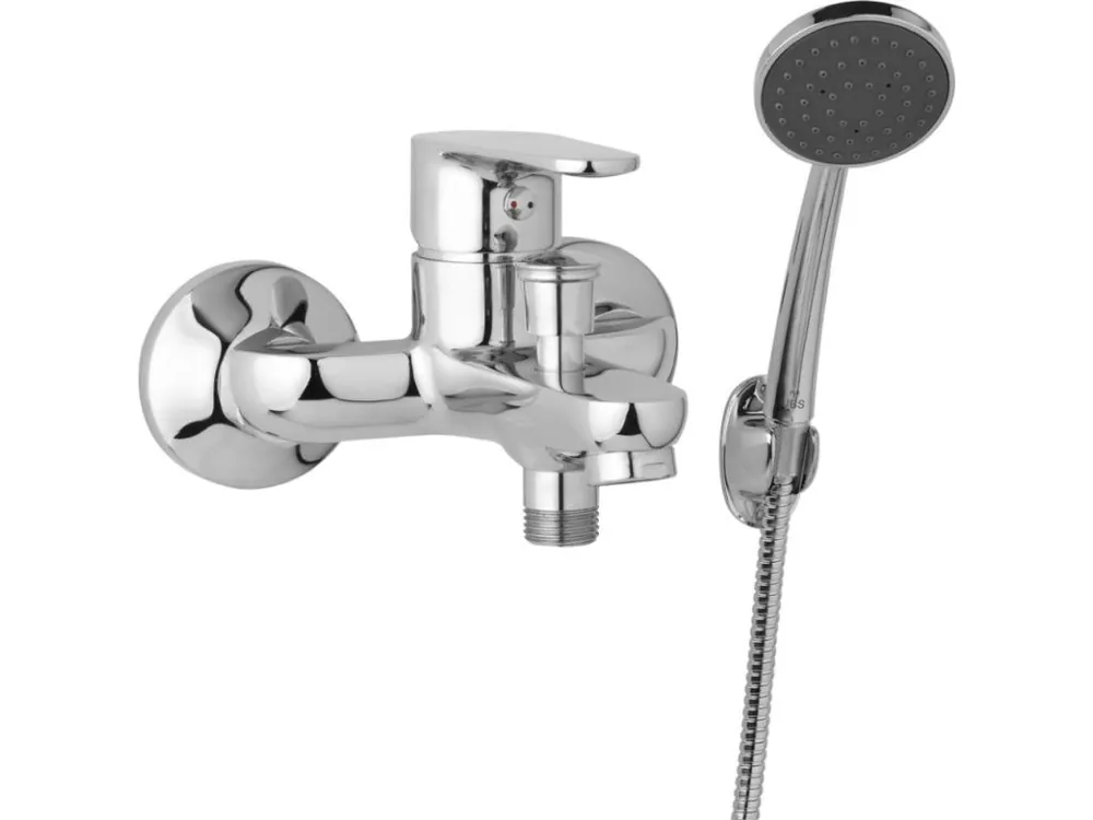 Aktuální JB Sanitary vanová nástěnná baterie TIRA D10 45 01 rozteč 100 mm, sprchové příslušenství