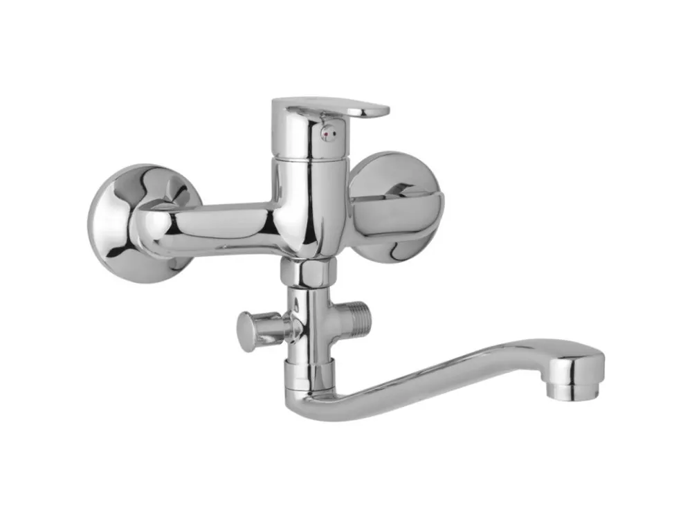 JB Sanitary nástěnná umyvadlová a sprchová baterie TIRA D10 36 40 rozteč 150 mm, bez příslušenství, S ramínko 300 mm Nakupujte Hned