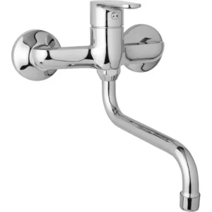 Akce JB Sanitary nástěnná dřezová a umyvadlová baterie TIRA D10 35 50 rozteč 150 mm, trubkové ramínko 300 mm