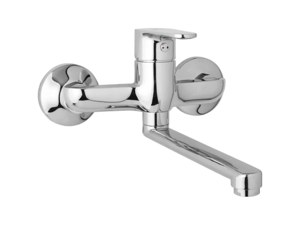 Sezónní Sleva JB Sanitary nástěnná dřezová a umyvadlová baterie TIRA D10 35 10 rozteč 150 mm, ramínko 300 mm