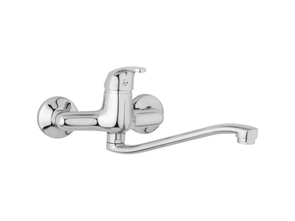 JB Sanitary nástěnná dřezová a umyvadlová baterie SLIM A10 35 40 rozteč 150 mm, S ramínko 300 mm Tovární Cena