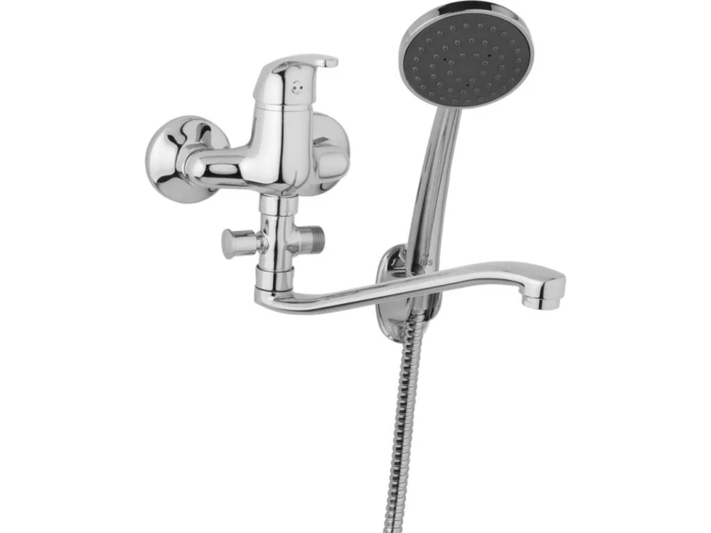 JB Sanitary nástěnná umyvadlová a sprchová baterie SLIM A10 31 21 rozteč 100 mm Must-Have