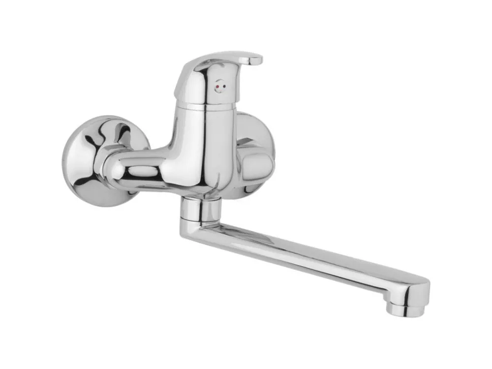 Nízká Cena JB Sanitary dřezová a umyvadlová baterie 100 mm SLIM A10 30 10, ramínko 300 mm, chrom