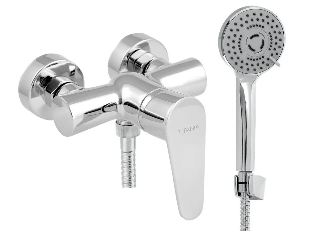 Sprchová nástěnná baterie Titania Fresh ECO, 100 mm, chrom Nakupujte Hned